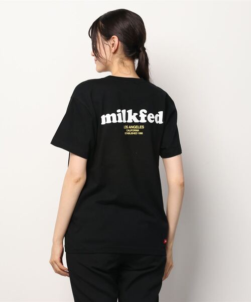 MILKFED.（ミルクフェド）の「Disney｜SS TEE / MICKEY（Tシャツ/カットソー・レディース・ホワイト/ブラック・M/L）」の19枚目の写真