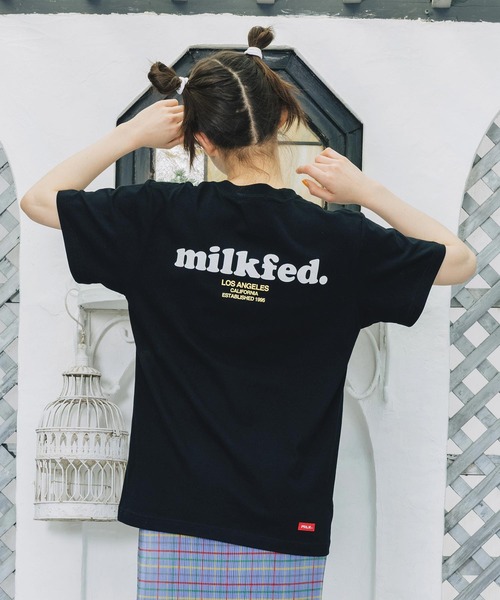 MILKFED.（ミルクフェド）の「Disney｜SS TEE / MICKEY（Tシャツ/カットソー・レディース・ホワイト/ブラック・M/L）」の21枚目の写真