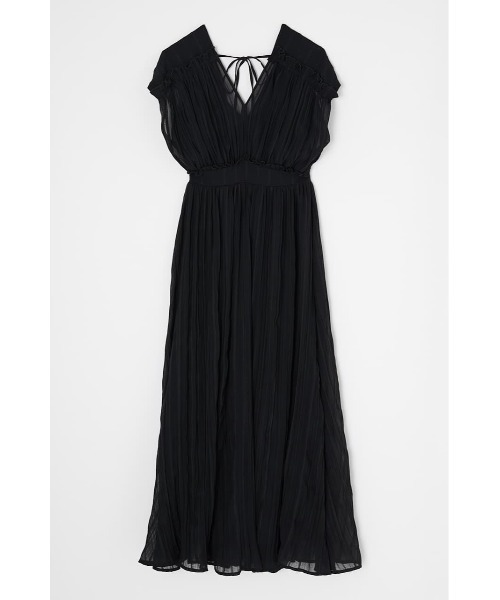 MOUSSY（マウジー）の「W DEEP V/N ドレス（ワンピース・レディース・アイボリー/ブラック/オレンジ・1/2）」の11枚目の写真