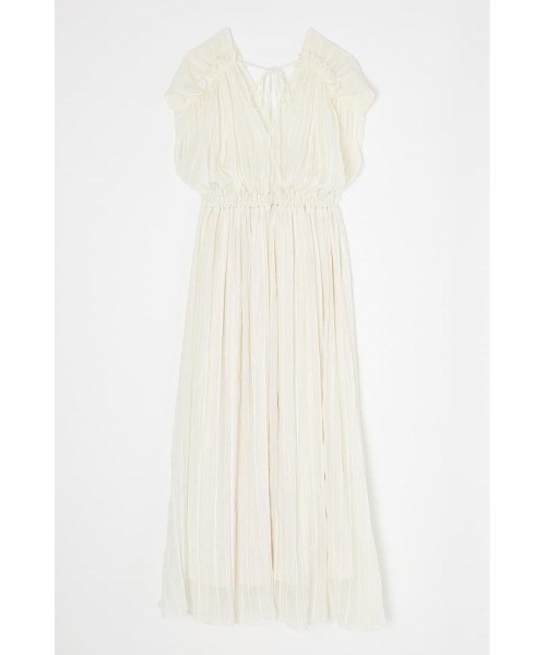 MOUSSY（マウジー）の「W DEEP V/N ドレス（ワンピース・レディース・アイボリー/ブラック/オレンジ・1/2）」の13枚目の写真