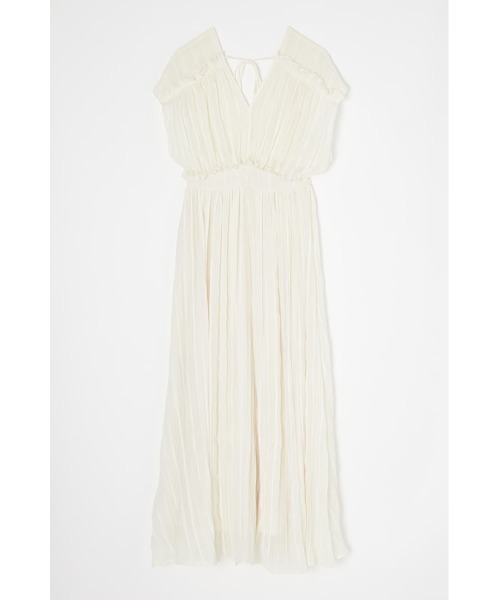 MOUSSY（マウジー）の「W DEEP V/N ドレス（ワンピース・レディース・アイボリー/ブラック/オレンジ・1/2）」の14枚目の写真