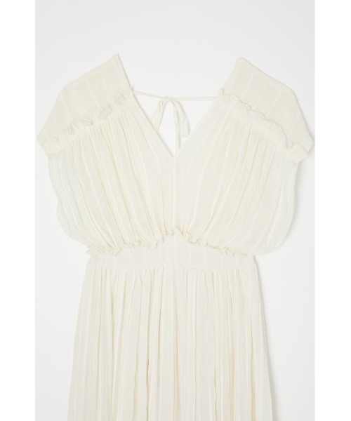 MOUSSY（マウジー）の「W DEEP V/N ドレス（ワンピース・レディース・アイボリー/ブラック/オレンジ・1/2）」の15枚目の写真