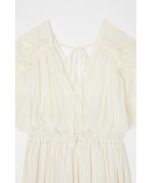 MOUSSY（マウジー）の「W DEEP V/N ドレス（ワンピース・レディース・アイボリー/ブラック/オレンジ・1/2）」の16枚目の写真