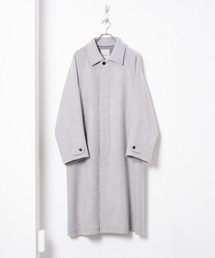Alcindor Materials | super120's lamb wool balmacaan coat/スーパー１２０’ｓラムウールバルマカーンコート(その他アウター)