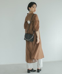 PAGEBOY | シアーローンVスリーブワンピース(ワンピース)