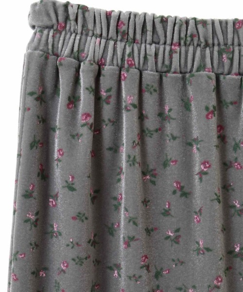 Candy Stripper（キャンディストリッパー）の「FLOWER VELOUR スカート（スカート・レディース・グレー/ネイビー・2）」の13枚目の写真