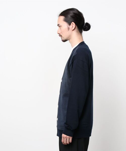 DENHAM(デンハム)の「DENHAM/デンハム/TECH CARDIGAN/NAVY(カーディガン/ボレロ・メンズ・ネイビー・SMALL/MEDIUM/LARGE/X-LARGE)」の2枚目の写真