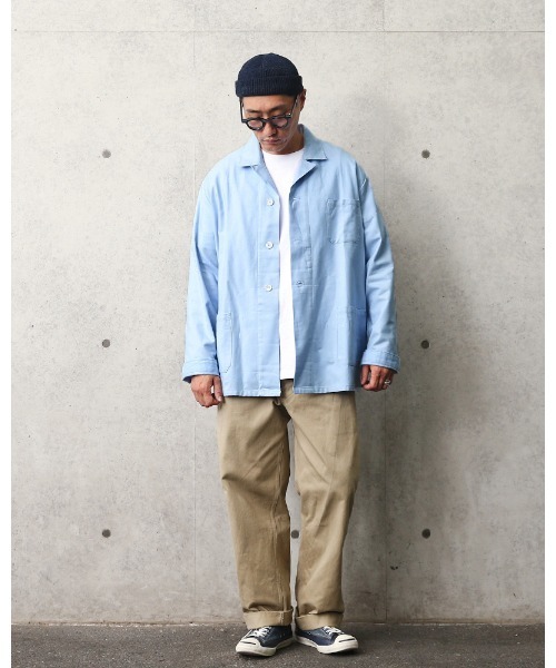 MILITARY(ミリタリー)の「実物 新品 デッドストック オランダ軍 スリーピングジャケット(カバーオール・メンズ・ライトブルー・48/52)」の4枚目の写真