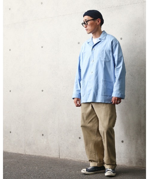 MILITARY(ミリタリー)の「実物 新品 デッドストック オランダ軍 スリーピングジャケット(カバーオール・メンズ・ライトブルー・48/52)」の12枚目の写真