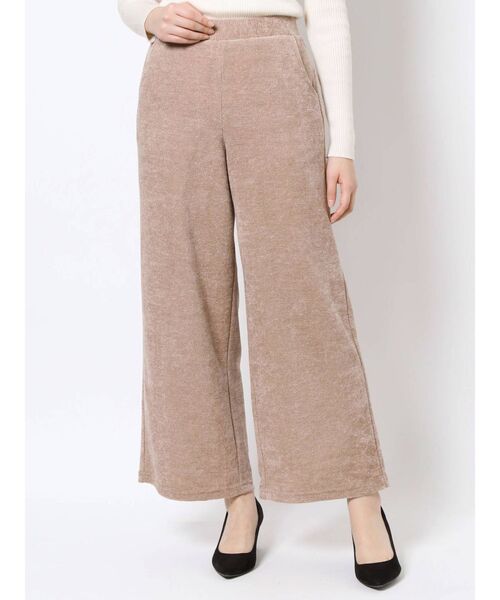 GYDA(ジェイダ)の「ベロアライクリラックスパンツ(その他パンツ・レディース・ブラック/ベージュ・FREE)」の21枚目の写真