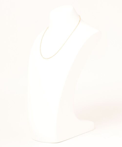 ROPE'（ロペ）の「エクレアチェーンショートネックレス（ネックレス・レディース・ゴールド・FREE）」の2枚目の写真