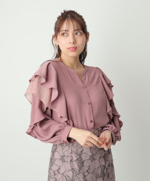 Mystrada - 専用★マイストラーダ☆袖プリーツブラウス2点 Mystrada - マイストラーダ Mystrada フレアカフス ブラウス 7分