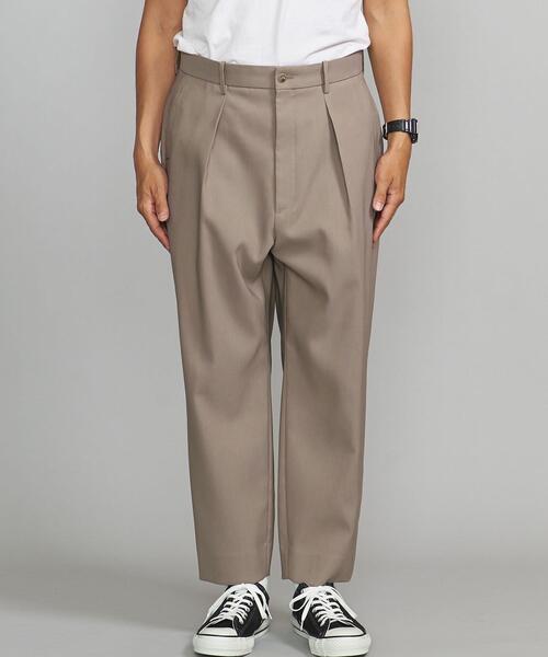 BEAUTY&YOUTH UNITED ARROWS（ビューティーアンドユースユナイテッドアローズ）の「BY ソフト ギャバ 1P アンクルパンツ（その他パンツ・メンズ・ブラック/ベージュ・XL/L/S/M）」の3枚目の写真