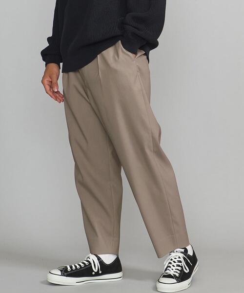 BEAUTY&YOUTH UNITED ARROWS（ビューティーアンドユースユナイテッドアローズ）の「BY ソフト ギャバ 1P アンクルパンツ（その他パンツ・メンズ・ブラック/ベージュ・XL/L/S/M）」の20枚目の写真