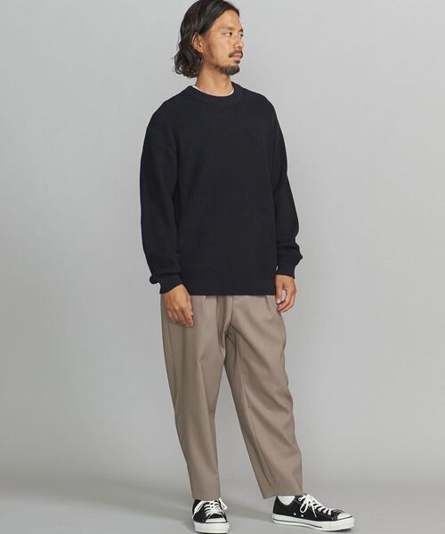 BEAUTY&YOUTH UNITED ARROWS（ビューティーアンドユースユナイテッドアローズ）の「BY ソフト ギャバ 1P アンクルパンツ（その他パンツ・メンズ・ブラック/ベージュ・XL/L/S/M）」の22枚目の写真