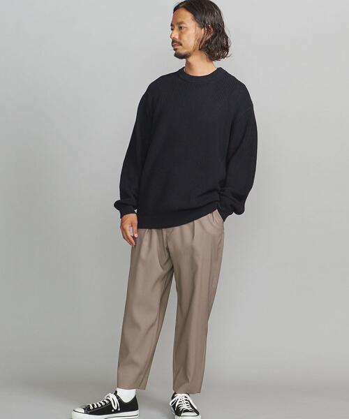 BEAUTY&YOUTH UNITED ARROWS(ビューティーアンドユースユナイテッドアローズ)の「BY ソフト ギャバ 1P アンクルパンツ(その他パンツ・メンズ・ブラック/ベージュ・M/XL/S/L)」の12枚目の写真