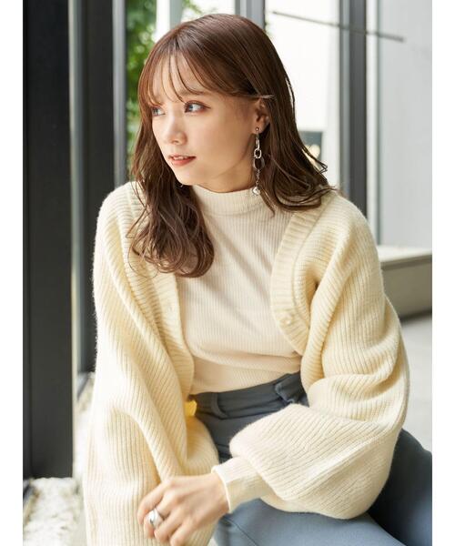 セール】【WEB限定】2wayニットボレロ ＊（カーディガン/ボレロ