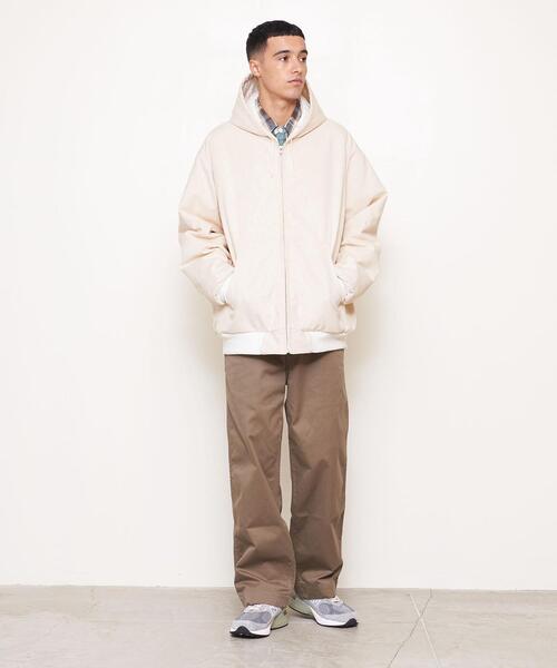 UNITED ARROWS & SONS（ユナイテッドアローズアンドサンズ）の「＜UNITED ARROWS & SONS＞ WORKING ZIP PARKA/ワークジャケット（その他アウター・メンズ・ブラック/オフホワイト・S/M/L）」の12枚目の写真