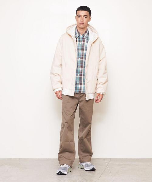 UNITED ARROWS & SONS（ユナイテッドアローズアンドサンズ）の「＜UNITED ARROWS & SONS＞ WORKING ZIP PARKA/ワークジャケット（その他アウター・メンズ・ブラック/オフホワイト・S/M/L）」の14枚目の写真