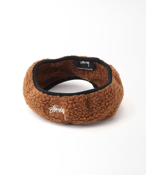 STUSSY(ステューシー)の「【STUSSY / ステューシー】Solid Polar Fleece Headband(ヘアバンド・レディース・ブラック/ブラウン・FREE)」の1枚目の写真