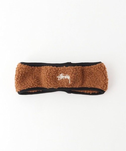 STUSSY(ステューシー)の「【STUSSY / ステューシー】Solid Polar Fleece Headband(ヘアバンド・レディース・ブラック/ブラウン・FREE)」の4枚目の写真
