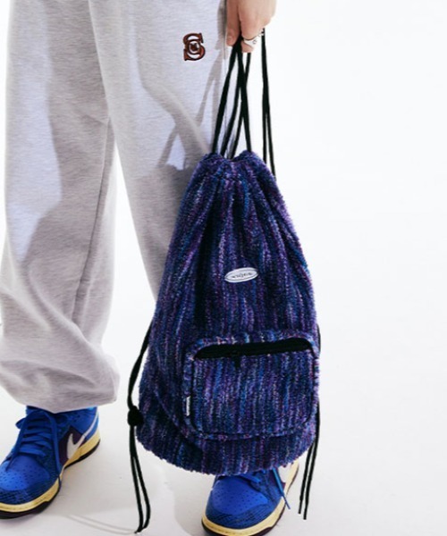 SCULPTOR（スカルプター）の「Fuzzy Drawstring Bag/ファジードロー