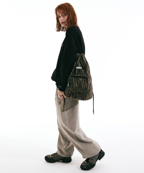 SCULPTOR（スカルプター）の「Fuzzy Drawstring Bag/ファジードロー