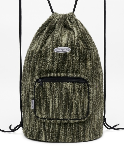SCULPTOR（スカルプター）の「Fuzzy Drawstring Bag/ファジードロー