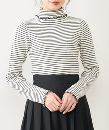 OLIVE des OLIVE | たくさん着まわしリブタートルニット(ニット/セーター)