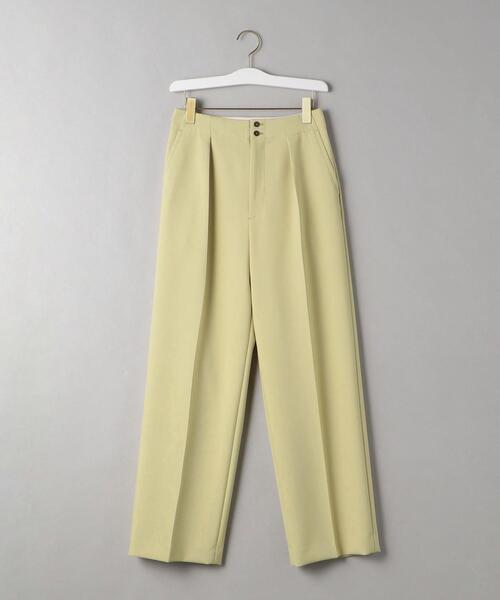 BEAUTY＆YOUTH ビューティーアンドユース タックストレートパンツ BEAUTY&YOUTH UNITED ARROWS タックワイドストレート パンツ