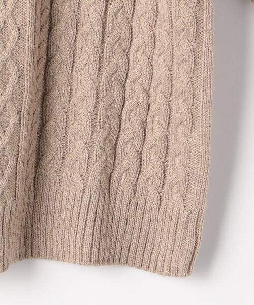 green label relaxing（グリーンレーベルリラクシング）の「バルキー タートルネック ニット（ニット/セーター・メンズ・オフホワイト/ブラック/ベージュ・XL/M/L/S）」の17枚目の写真