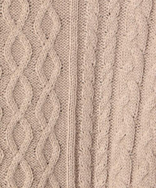 green label relaxing（グリーンレーベルリラクシング）の「バルキー タートルネック ニット（ニット/セーター・メンズ・オフホワイト/ブラック/ベージュ・XL/M/L/S）」の16枚目の写真