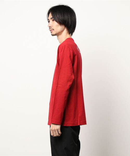KARL HELMUT（カールヘルム）の「ロゴプリントカットソー（Tシャツ/カットソー・メンズ・ブラック/ネイビー/レッド/トップグレー・MEDIUM/LARGE）」の17枚目の写真