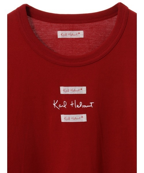 KARL HELMUT（カールヘルム）の「ロゴプリントカットソー（Tシャツ/カットソー・メンズ・ブラック/ネイビー/レッド/トップグレー・MEDIUM/LARGE）」の22枚目の写真