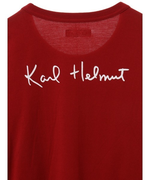 KARL HELMUT（カールヘルム）の「ロゴプリントカットソー（Tシャツ/カットソー・メンズ・ブラック/ネイビー/レッド/トップグレー・MEDIUM/LARGE）」の19枚目の写真
