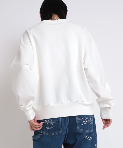 RNA(アールエヌエー)の「M1806 パラダイスカラーSWEAT(スウェット・レディース・ホワイト/クリアグリーン/ラベンダー・MEDIUM)」の8枚目の写真
