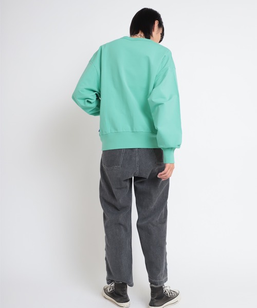 RNA(アールエヌエー)の「M1806 パラダイスカラーSWEAT(スウェット・レディース・ホワイト/クリアグリーン/ラベンダー・MEDIUM)」の18枚目の写真