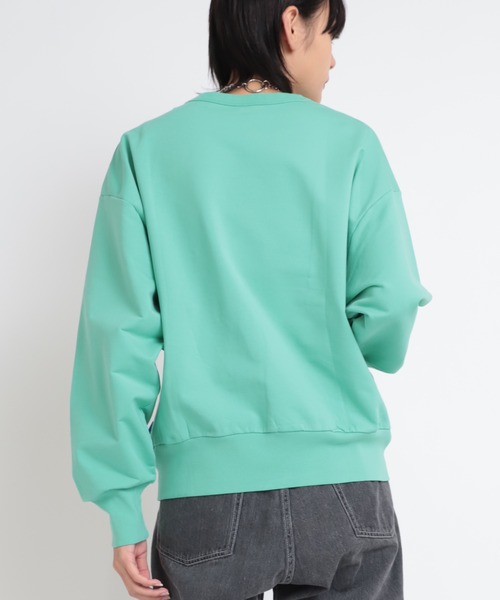 RNA(アールエヌエー)の「M1806 パラダイスカラーSWEAT(スウェット・レディース・ホワイト/クリアグリーン/ラベンダー・MEDIUM)」の15枚目の写真
