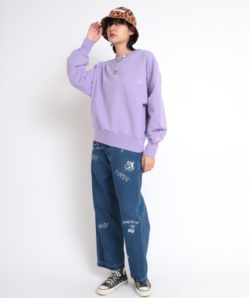 RNA(アールエヌエー)の「M1806 パラダイスカラーSWEAT(スウェット・レディース・ホワイト/クリアグリーン/ラベンダー・MEDIUM)」の21枚目の写真
