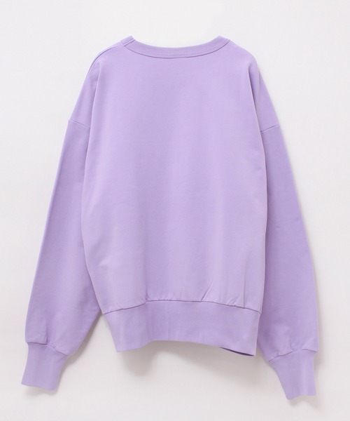 RNA(アールエヌエー)の「M1806 パラダイスカラーSWEAT(スウェット・レディース・ホワイト/クリアグリーン/ラベンダー・MEDIUM)」の6枚目の写真