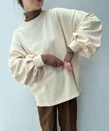 y/m by misato | ボリュームスリーブスウェットトップス(スウェット)