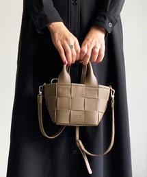 EM:fovori　メッシュ編み　ミニ　2WAY　ショルダー　軽量