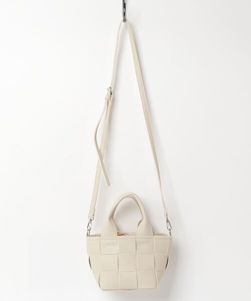 favori（ファヴォリ）の「EM:fovori　メッシュ編み　ミニ　2WAY　ショルダー　軽量（ショルダーバッグ・レディース・ブラック/ライトグリーン/アイボリー/モカ/ライラック/マスタード/グリーン/シルバー・FREE）」の13枚目の写真