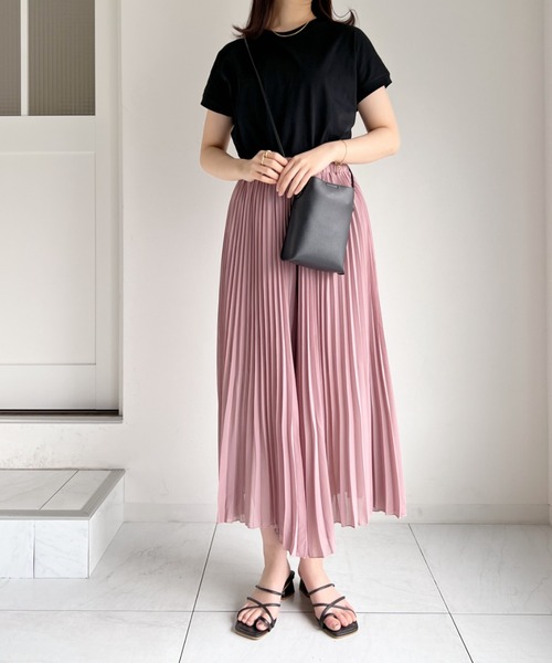 everycoco(エブリーココ)の「ふんわりプリーツパンツ◇(その他パンツ・レディース・ブラック/ブルー/グレー/ピンクベージュ・FREE)」の11枚目の写真