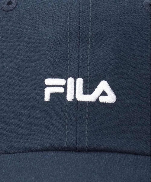 FILA（フィラ）の「FILA WIDE BRIM 6P CAP（キャップ・レディース・ブラック/ベージュ/ネイビー/ピンク・FREE）」の7枚目の写真