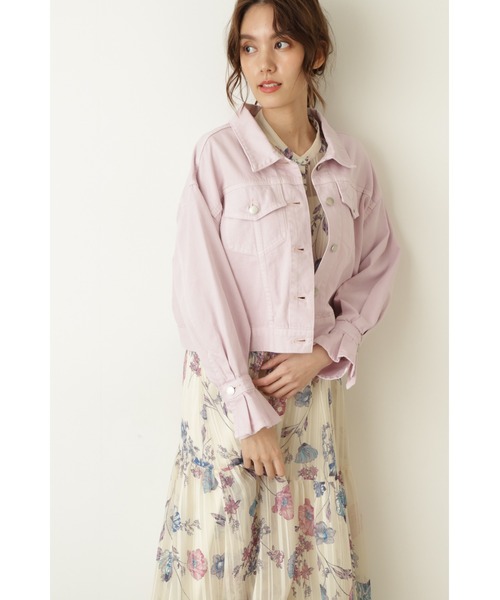 JILL STUART（ジルスチュアート）の「◆リリアーナブルゾン（ブルゾン・レディース・ベージュ/ピンク/ライトグリーン・FREE）」の17枚目の写真