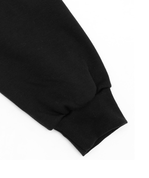 Figments（フィグメンツ）の「フロントジップスウェット（スウェット・レディース・ホワイト/ブラック・FREE）」の6枚目の写真