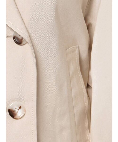 MERCURYDUO(マーキュリーデュオ)の「シアースリーブショートトレンチコート(トレンチコート・レディース・ベージュ・FREE)」の14枚目の写真