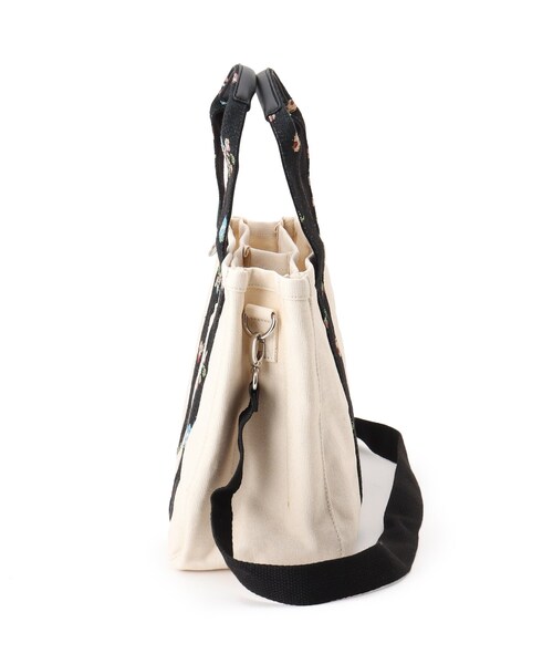 DRESKIP（ドレスキップ）の「◆整理整頓できちゃう仕切りトート（トートバッグ・レディース・グレー/ブラック系3/カーキ・00）」の10枚目の写真