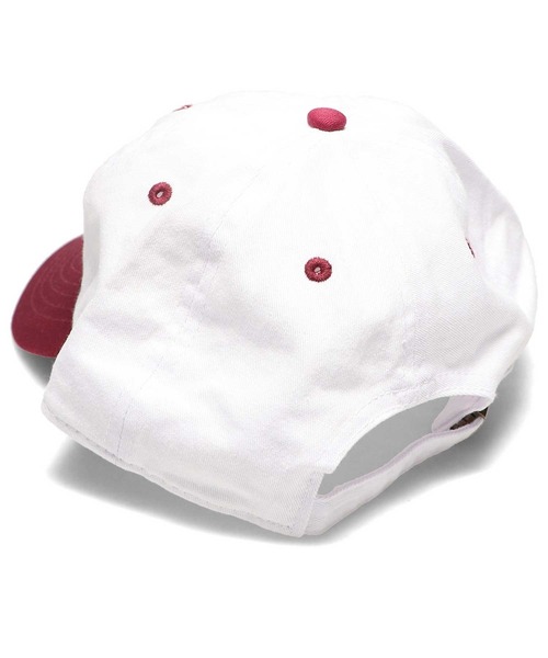 UGG（アグ）の「UGG@mos バイカラーロゴ CAP / アグ バイカラーロゴキャップ（キャップ・レディース・バーガンディー/ネイビー/グリーン・FREE）」の8枚目の写真